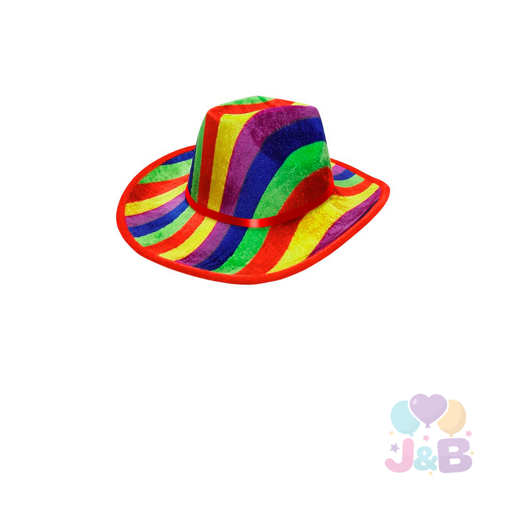 SOMBRERO VAQUERO ARCOIRIS X1UNI