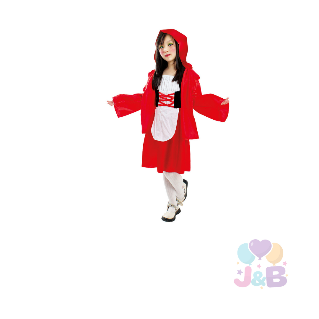TRAJE CAPERUCITA ROJA NIÑA