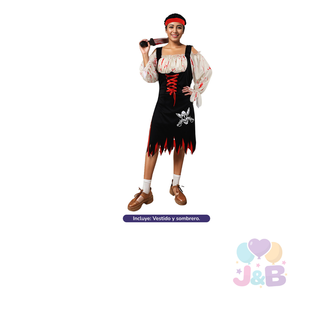 TRAJE PIRATA MUJER
