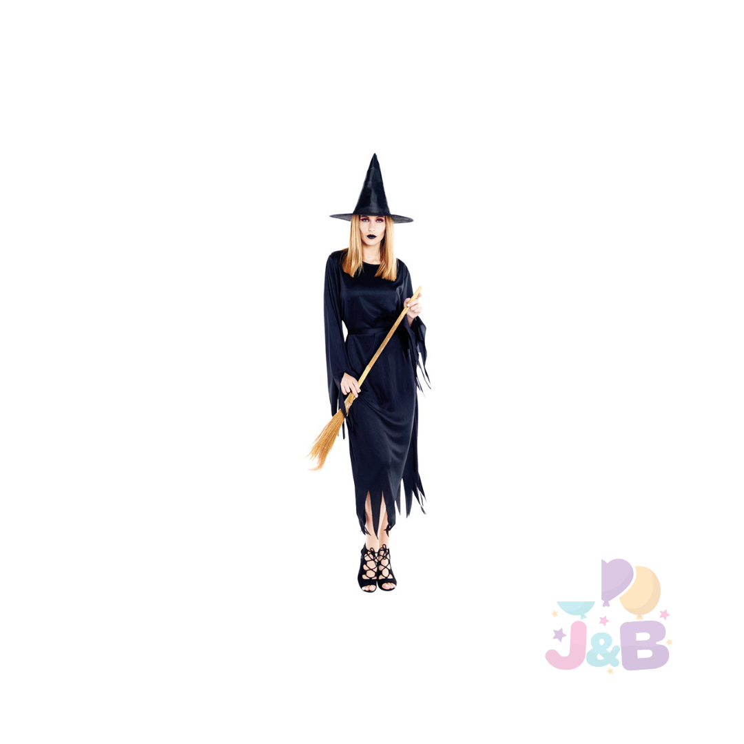 TRAJE BRUJA NEGRA