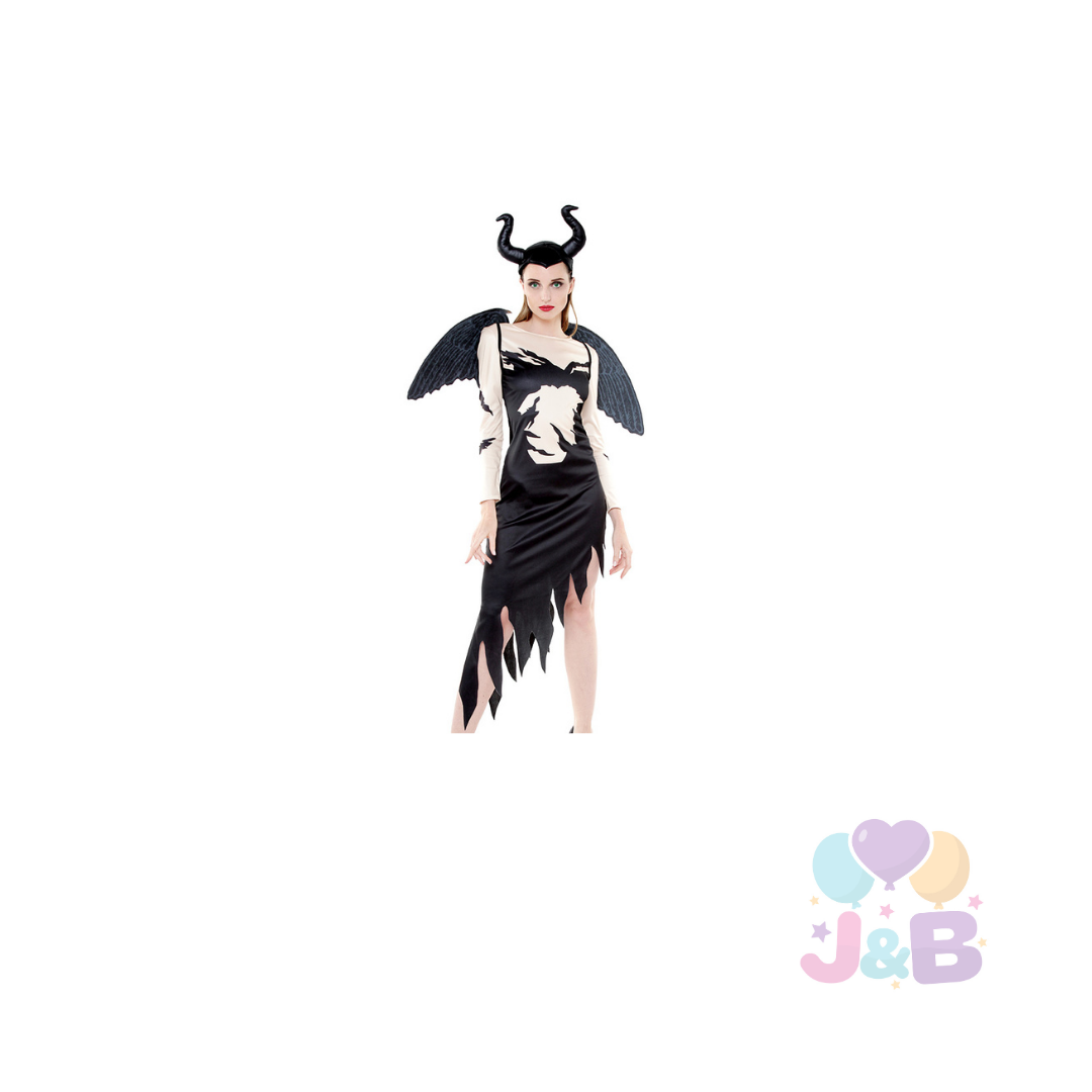 TRAJE BRUJA MALEFICA