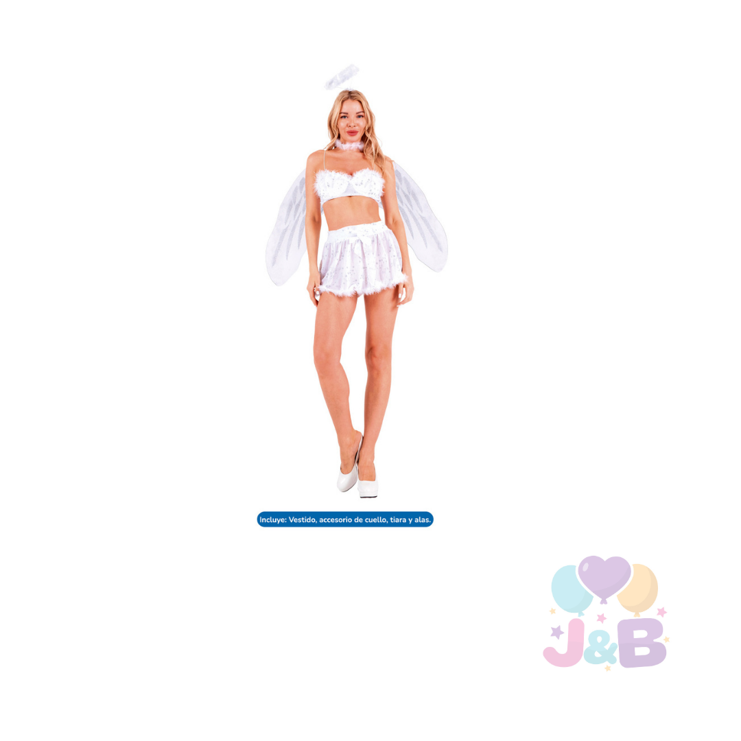 TRAJE ADULTO ANGEL