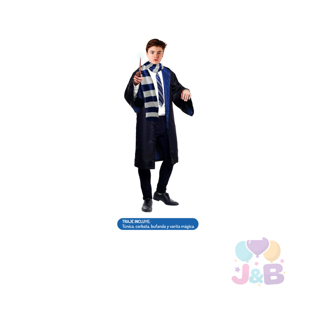 TRAJE MAGO RAVENCLAW HARRY POTTER