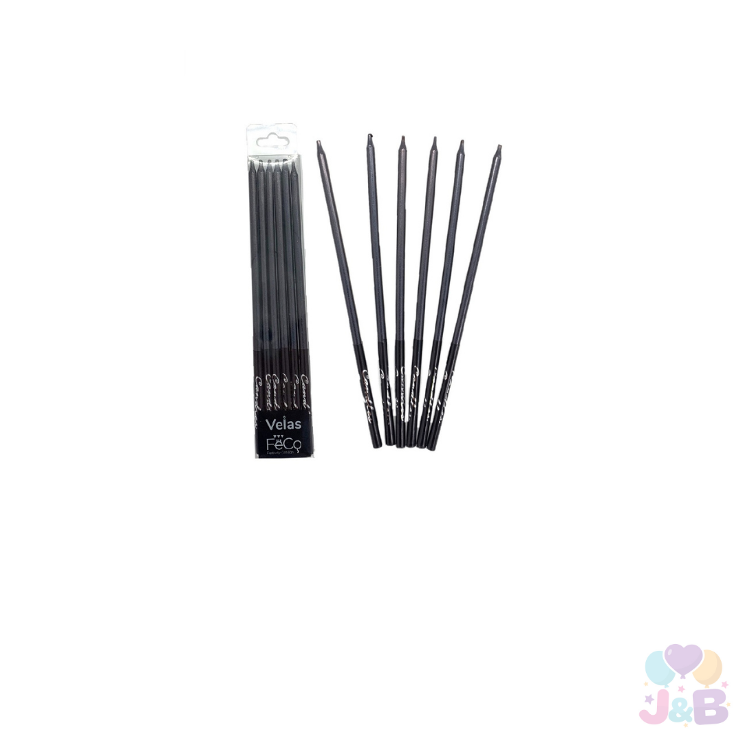VELA CHROME X6 PCS X1 PAQUETE