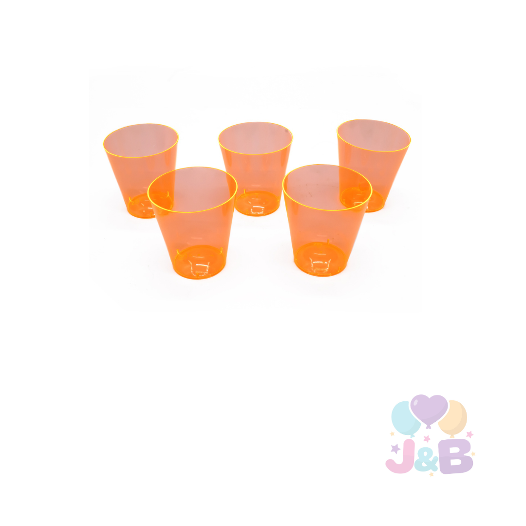 VASO SHOT ACRILICO NEON X30 UNIDADES