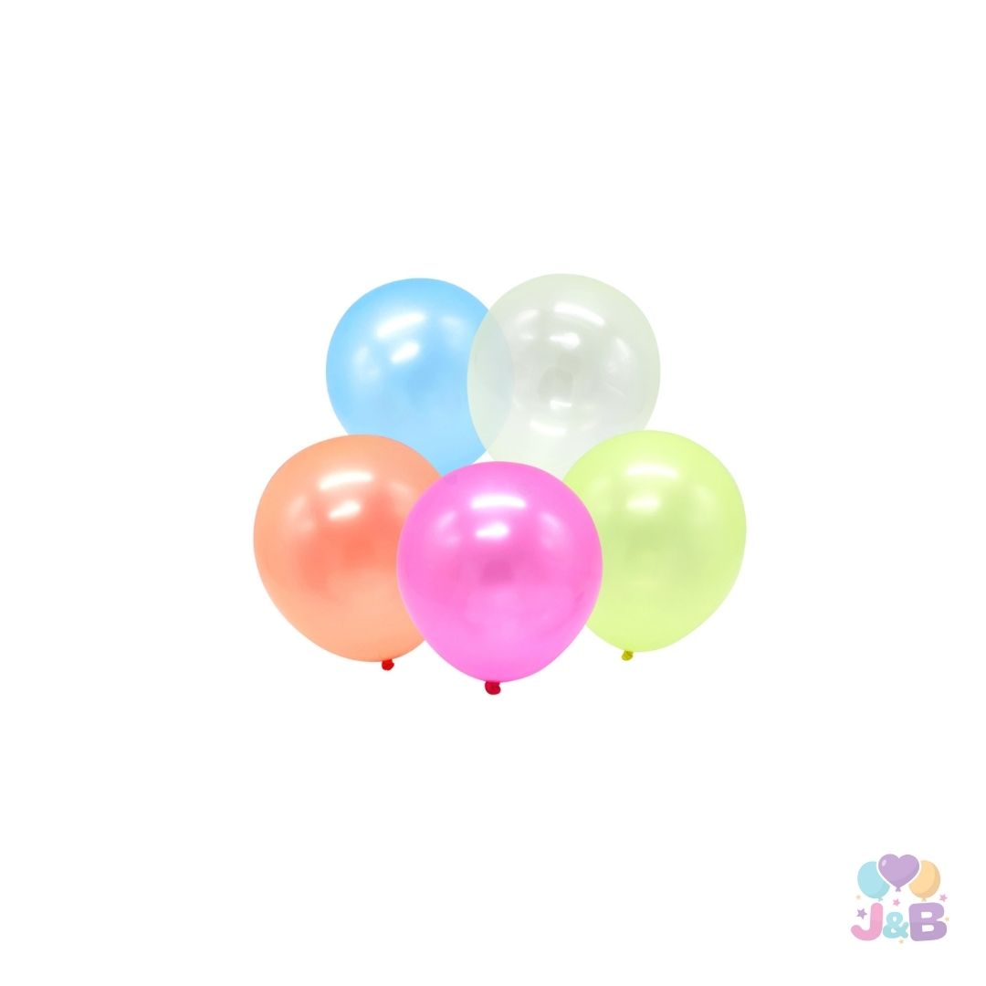 GLOBO 10 PULGADAS  FLUOR X25 UNI