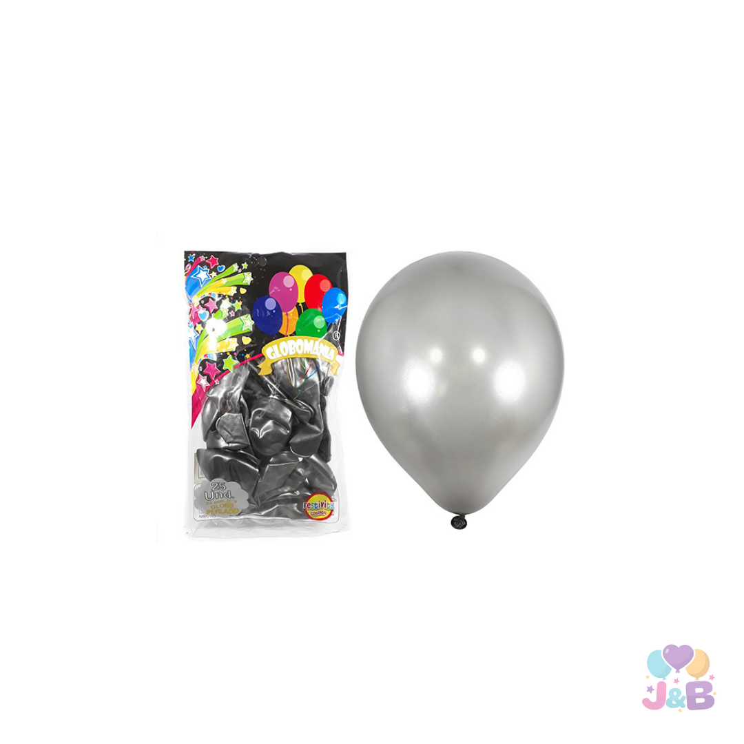 GLOBO 09 STANDARD METALICO X25 UNIDADES