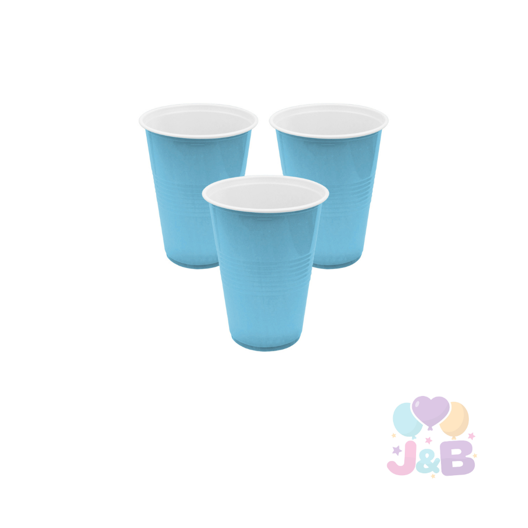 VASO CARTON 7 OZ  X10 COLORES