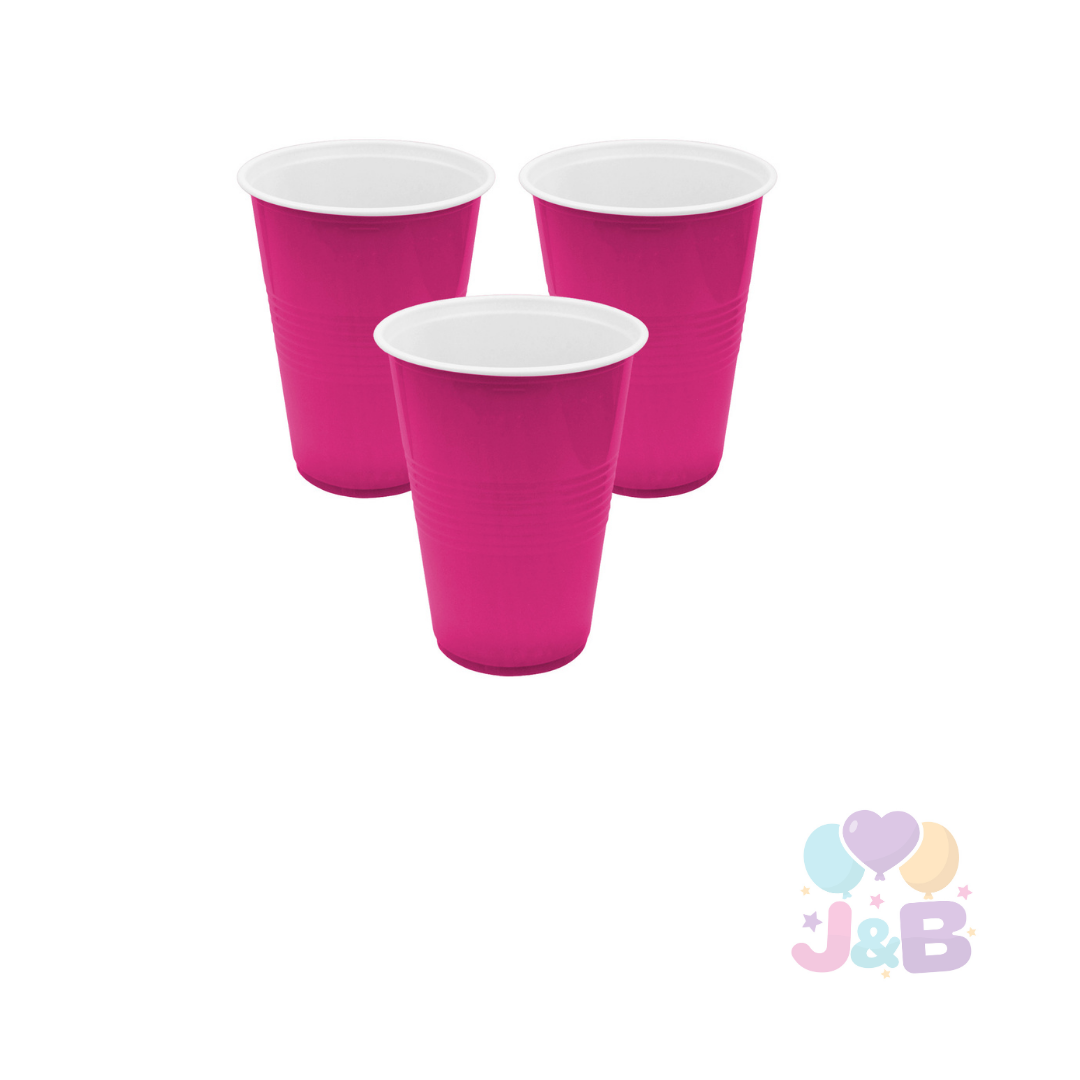 VASO CARTON 7 OZ  X10 COLORES