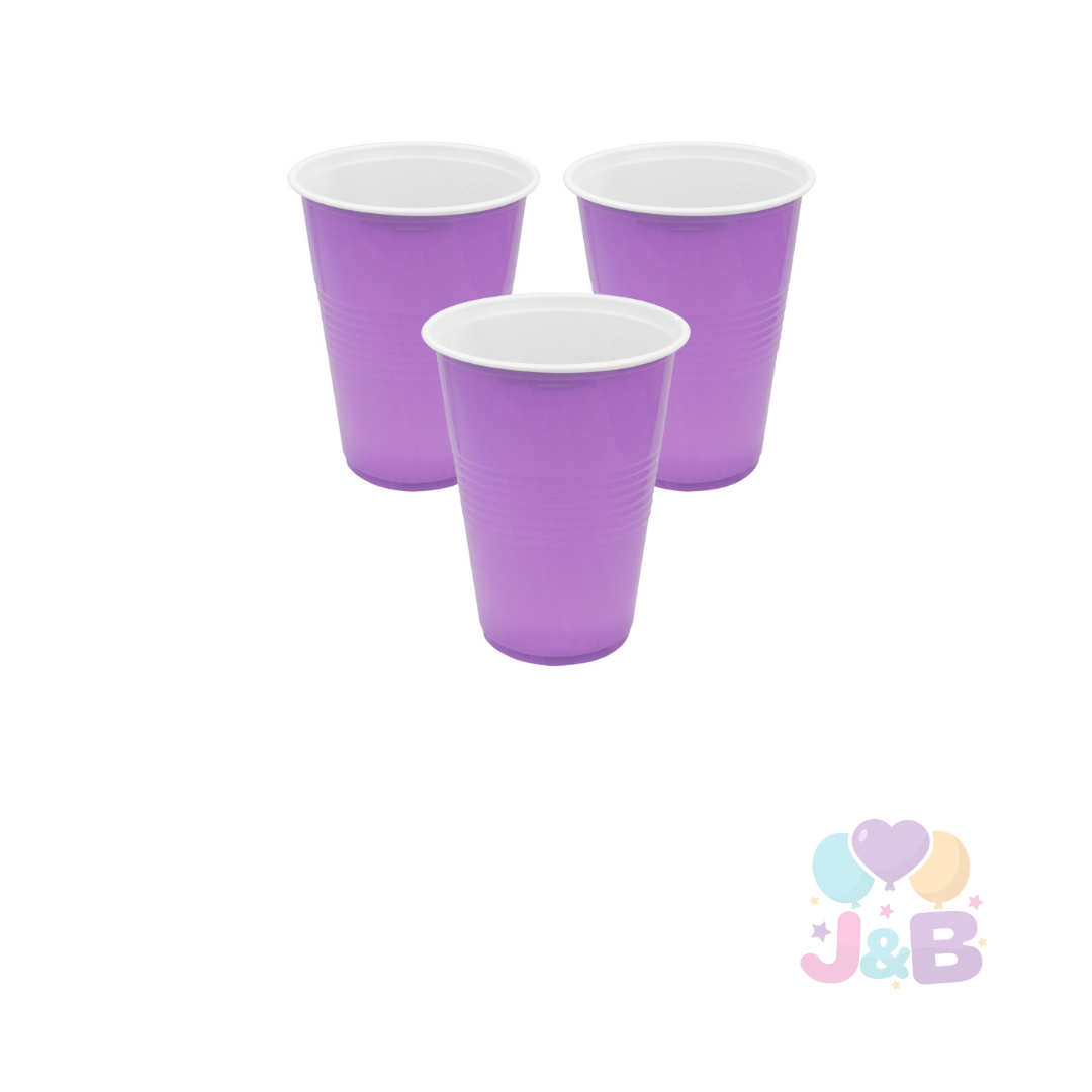 VASO CARTON 7 OZ X10 COLORES