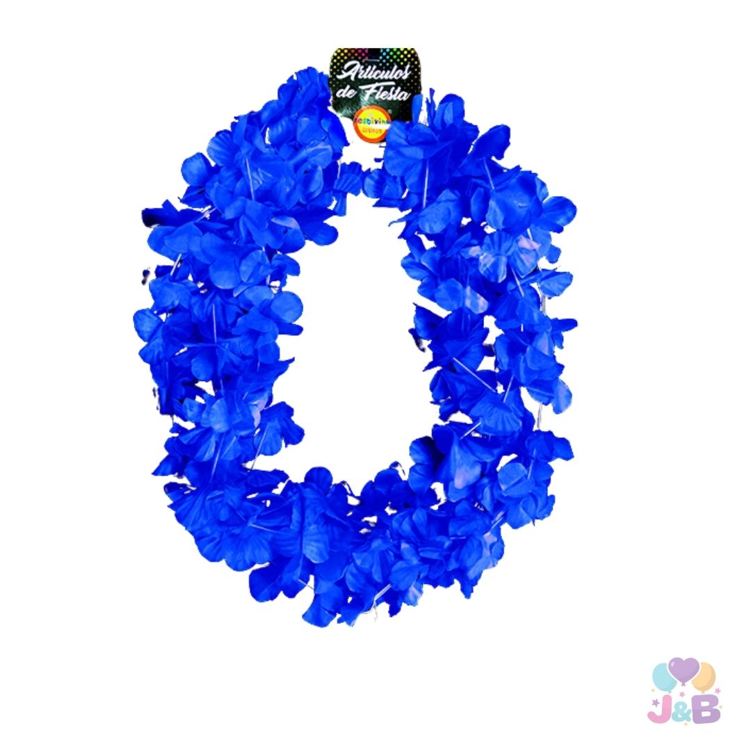 COLLARES DE FLORES ESTILO FLUOR X6 UNIDADE