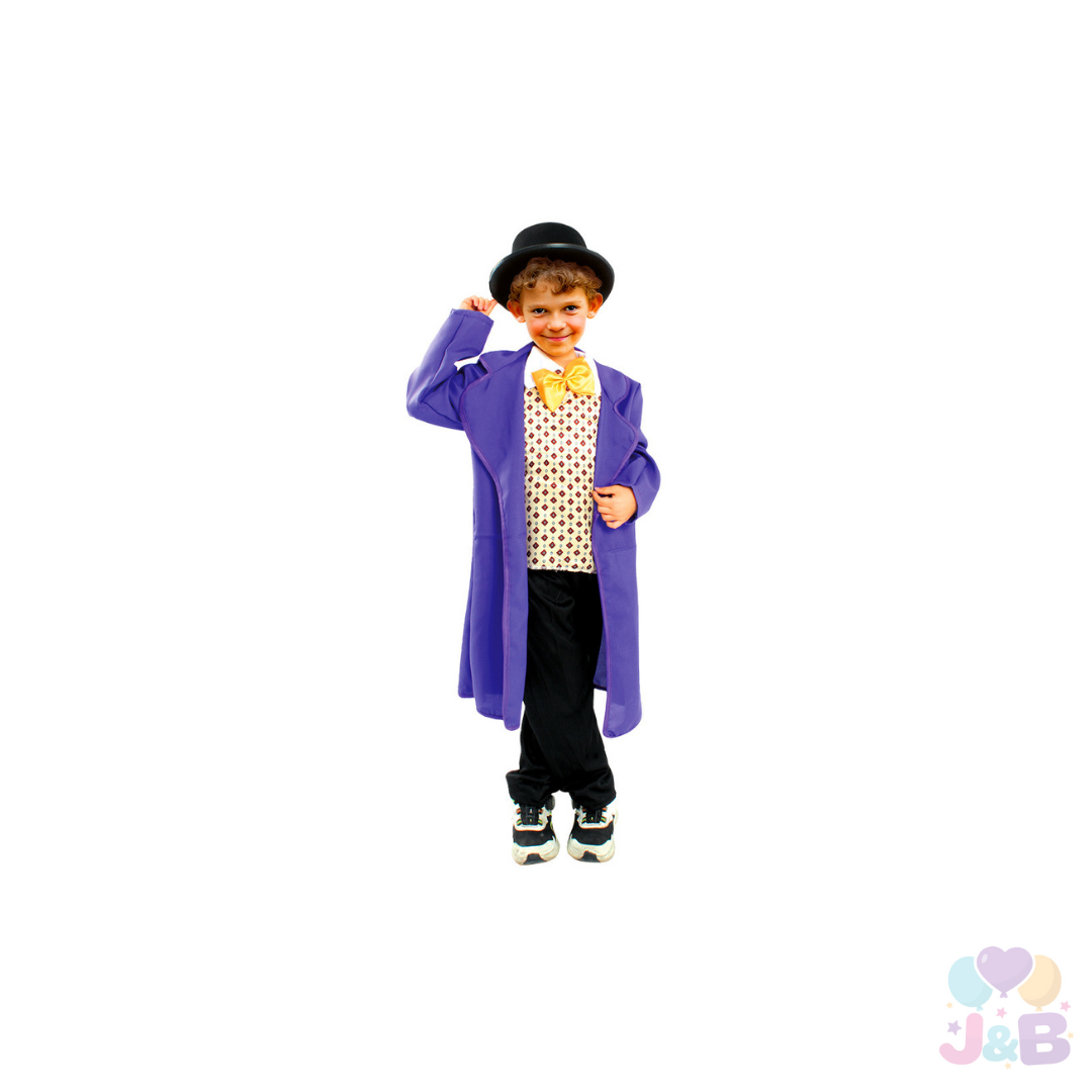 Traje Willy Wonka
