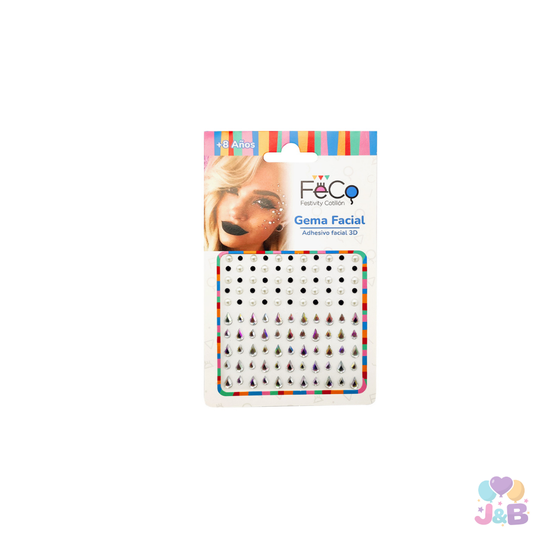 ADHESIVO DECO FACIAL 