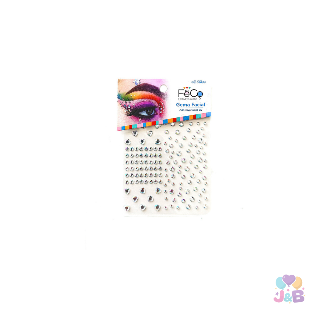 ADHESIVO DECO FACIAL 