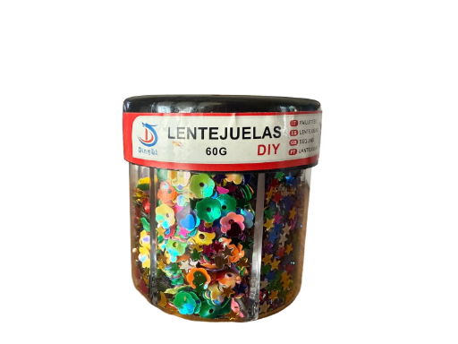 Lentejuelas diferentes diseños 60g