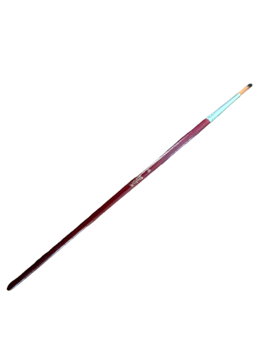 Pincel Redondo Mango Madera N°6
