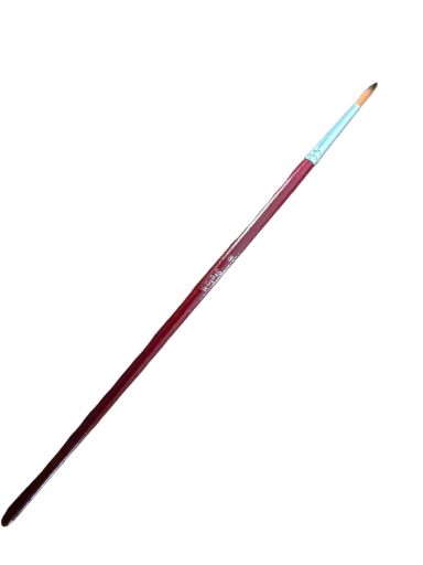 Pincel Redondo Mango Madera N°8