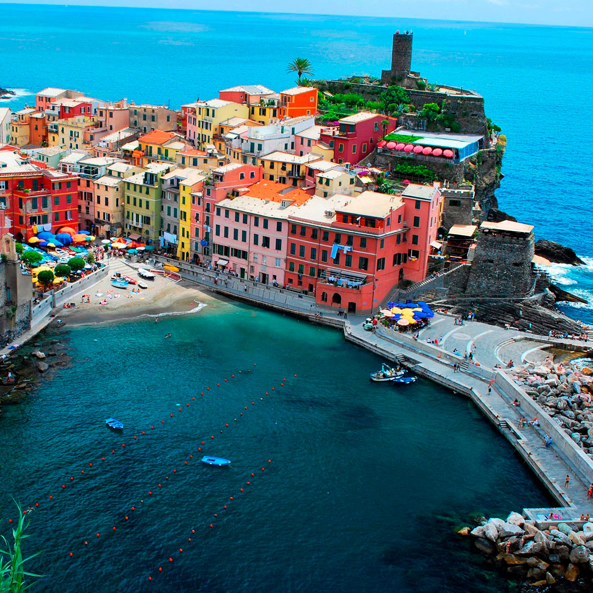 5 Terre - private blue coast 