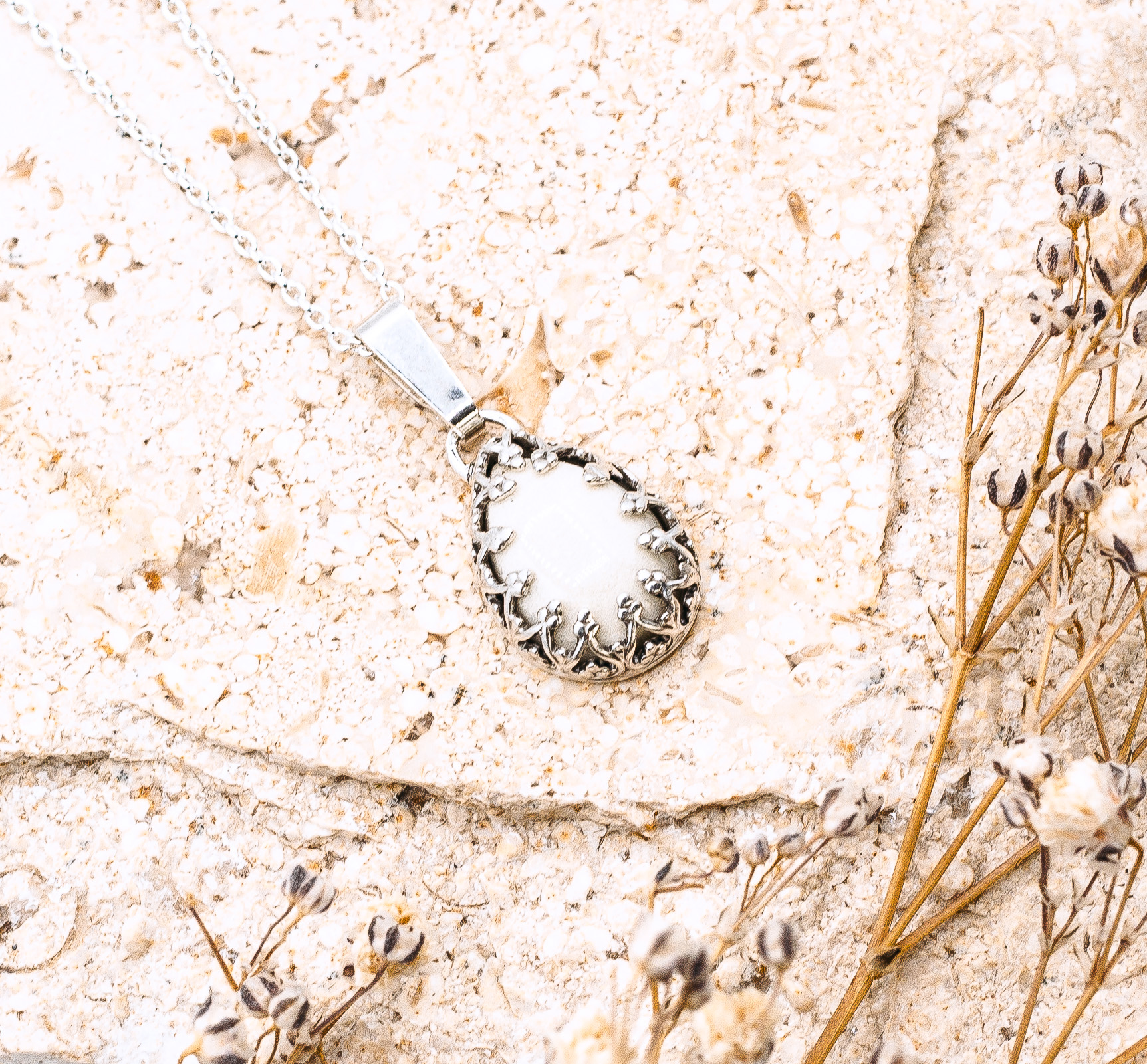 Violet | Moedermelk ketting