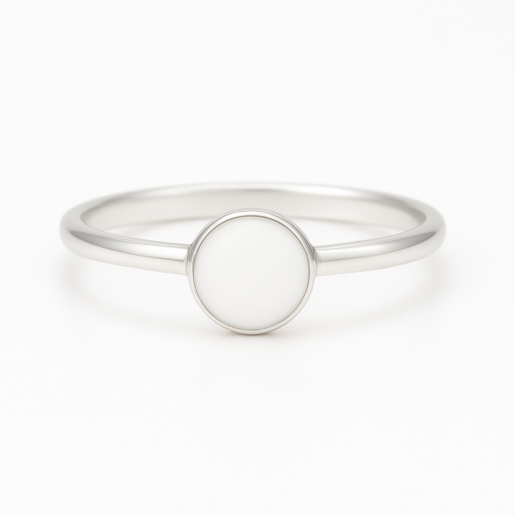 Aelan | Moedermelk ring zilver