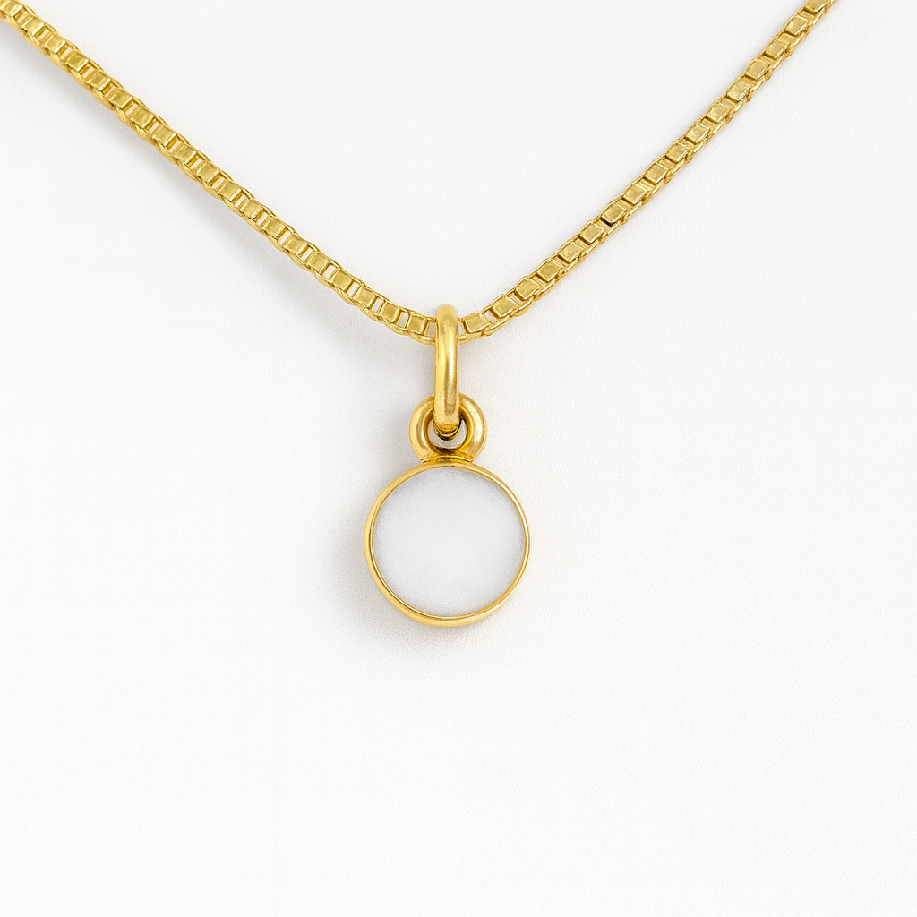 Lilly | Moedermelk ketting goud