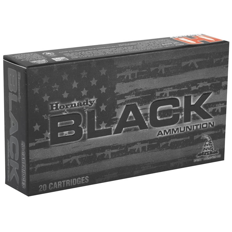 Hornady Black 223 REM - 62 Grain FMJ