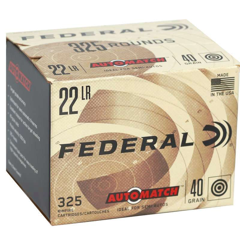 Federal 22LR - 40 Grain Automatch