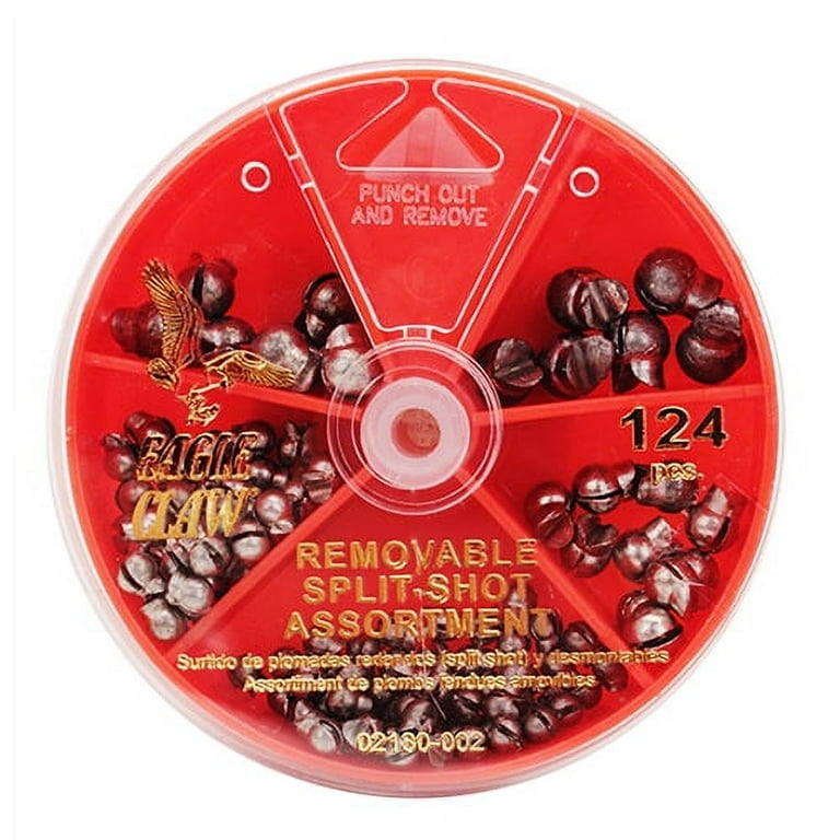 Eagle Claw Removable Split Shot Assortment