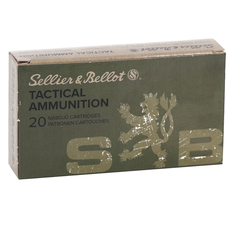 Sellier & Bellot 308 Win - 180 Grain FMJ