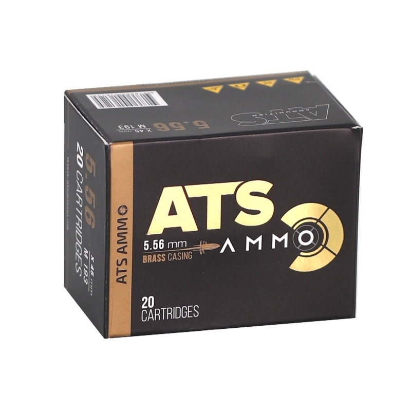 ATS Ammo 5.56mm - 55 Grain FMJ