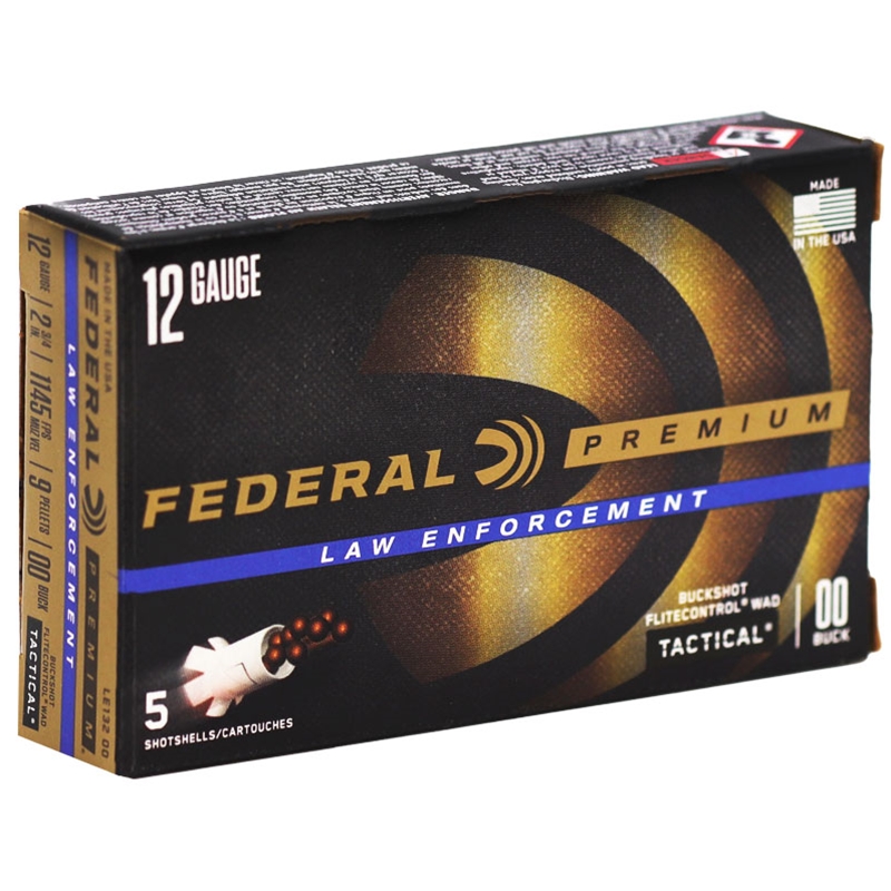 Federal 12 Gauge 2-3/4" 00 Buckshot 9 Pellets