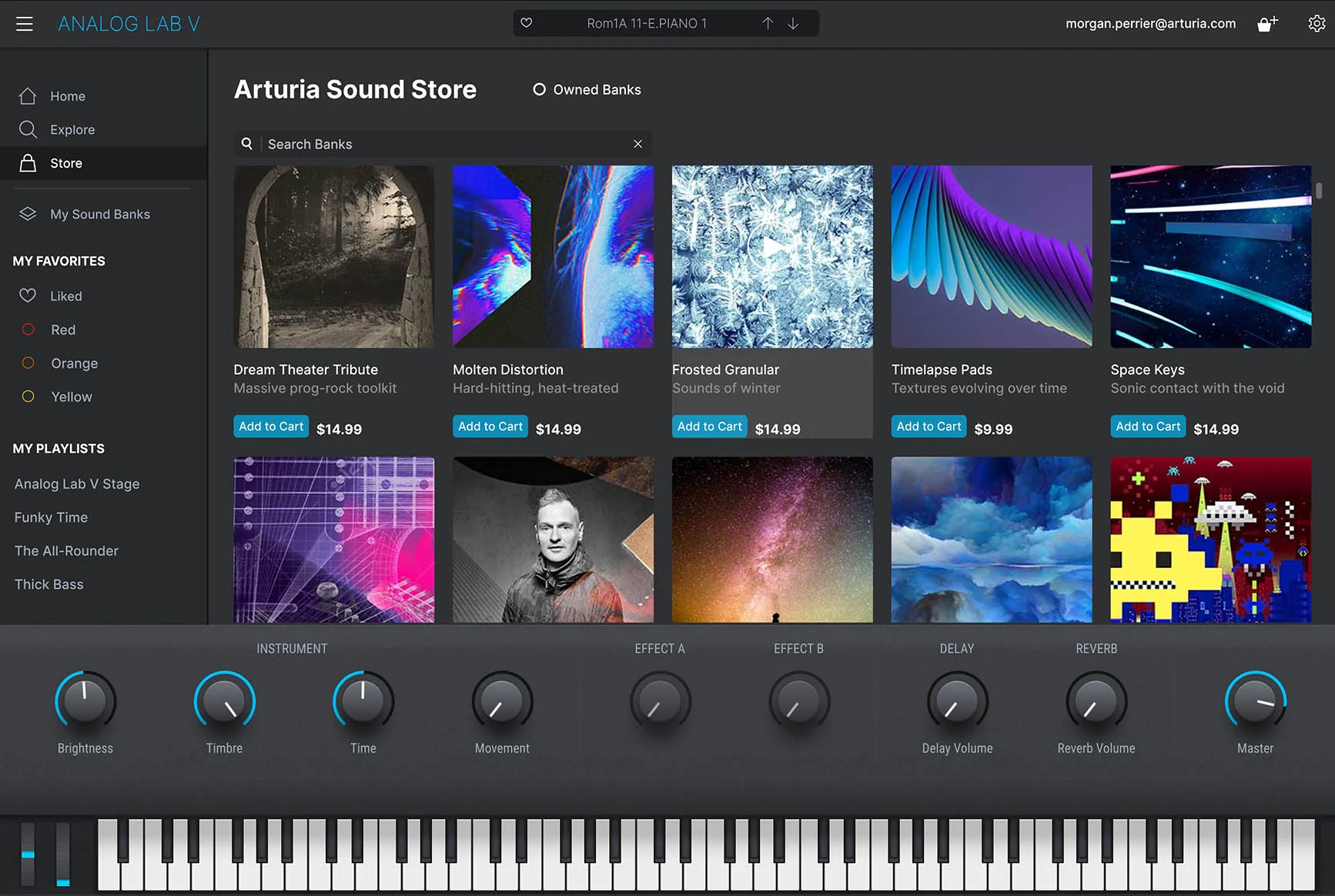 ARTURIA SOUNDBANKS