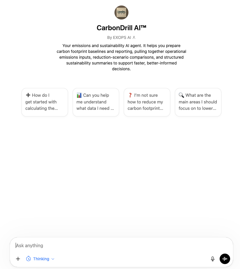 CarbonDrill AI™ 