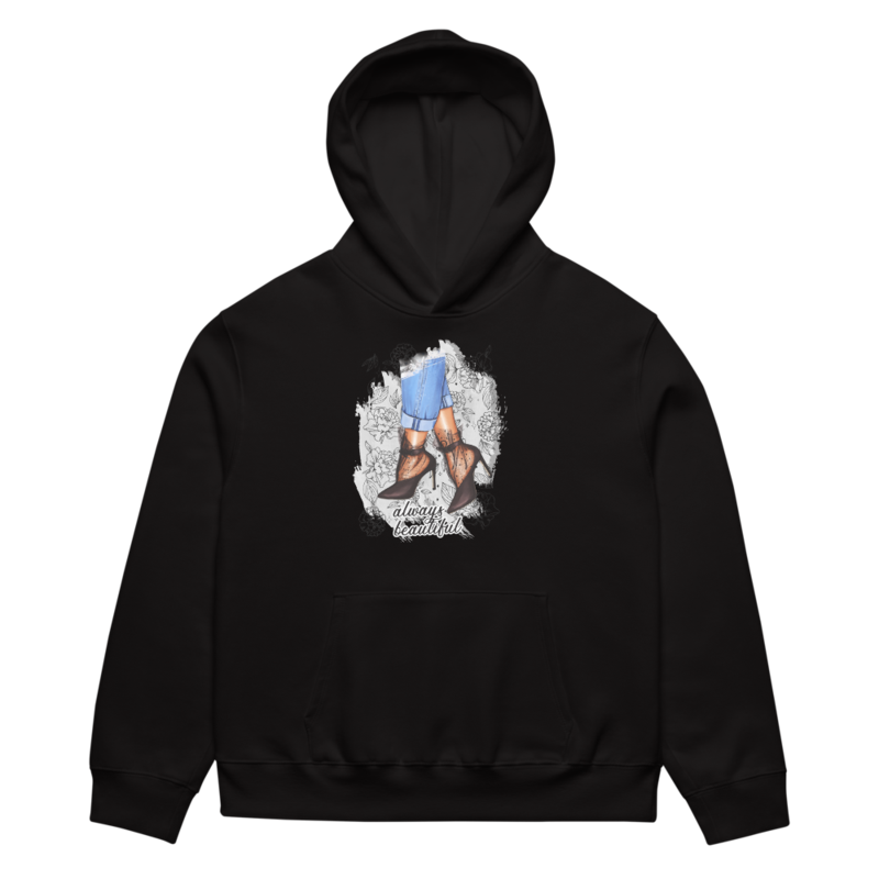 Oversized heavyweight hoodie