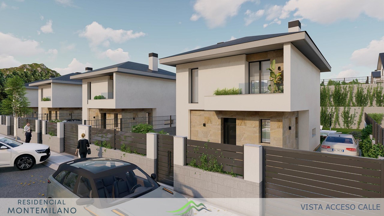 Chalets Independientes con Jardín y Piscina en la Sierra de Madrid