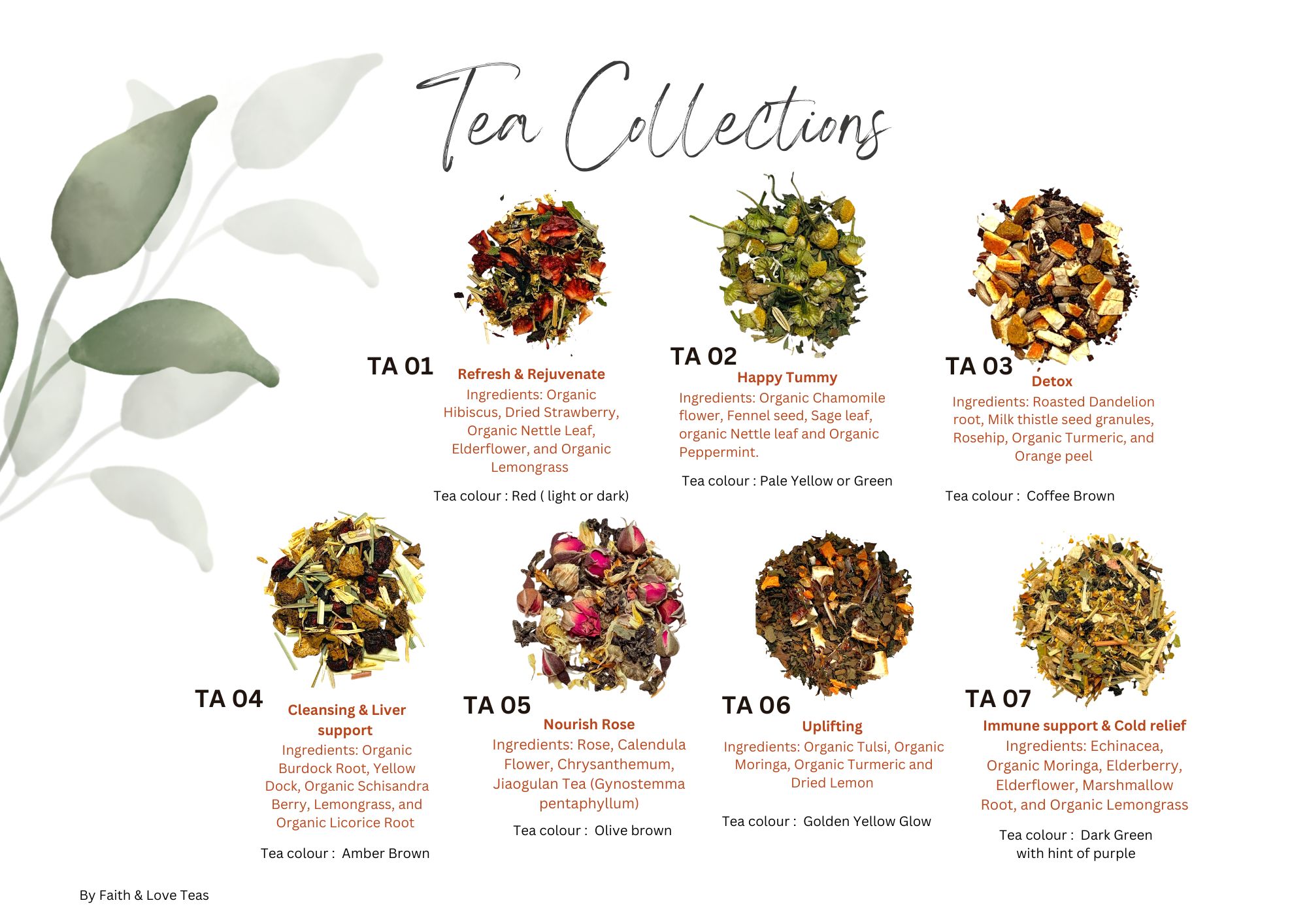 Healthy Herbal Tea Sample Value Pack – Mix & Match Your Favorites (2, 4, 6, 8 or 10 Packs) | Add to your gift box