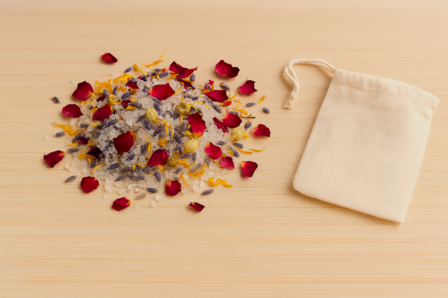 Romantic & Heart-Opening Blend – in Muslin Bags
