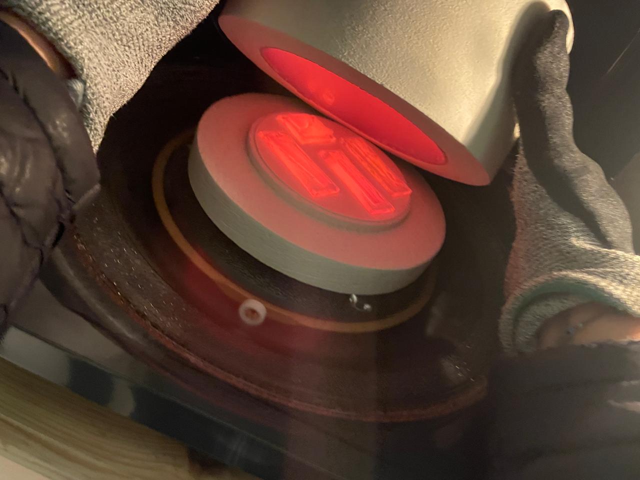Joyería / Dije de vidrio fusionado