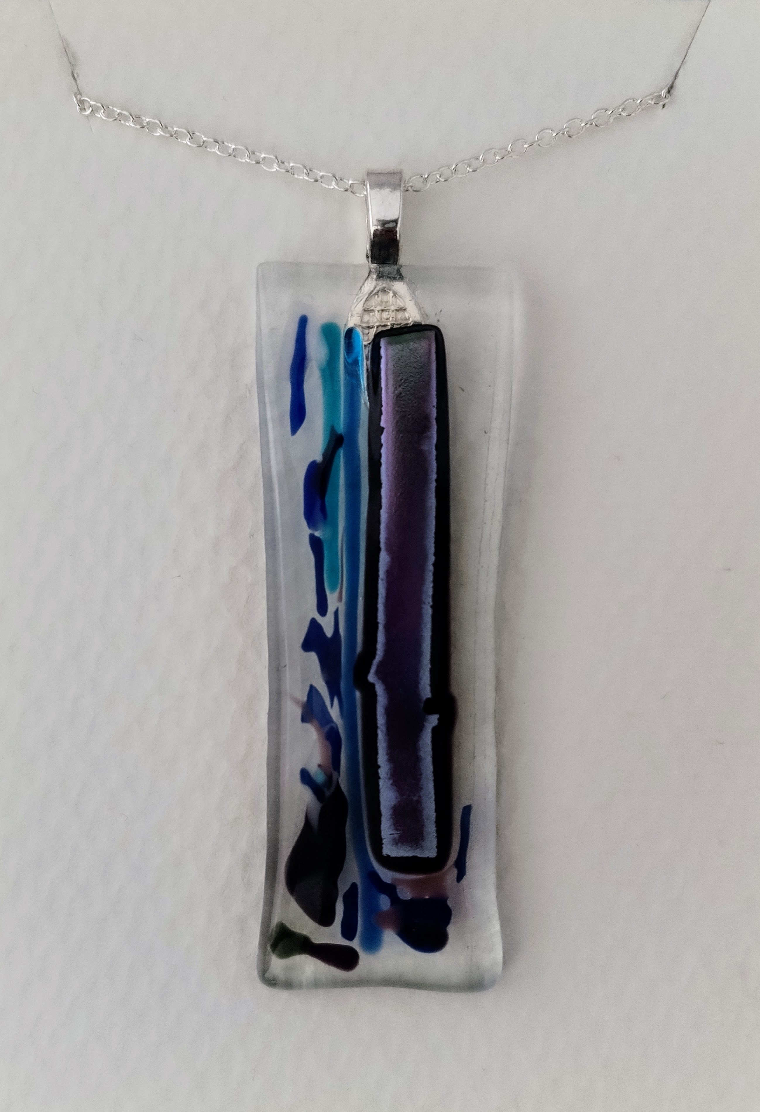 Joyería / Dije de vidrio fusionado