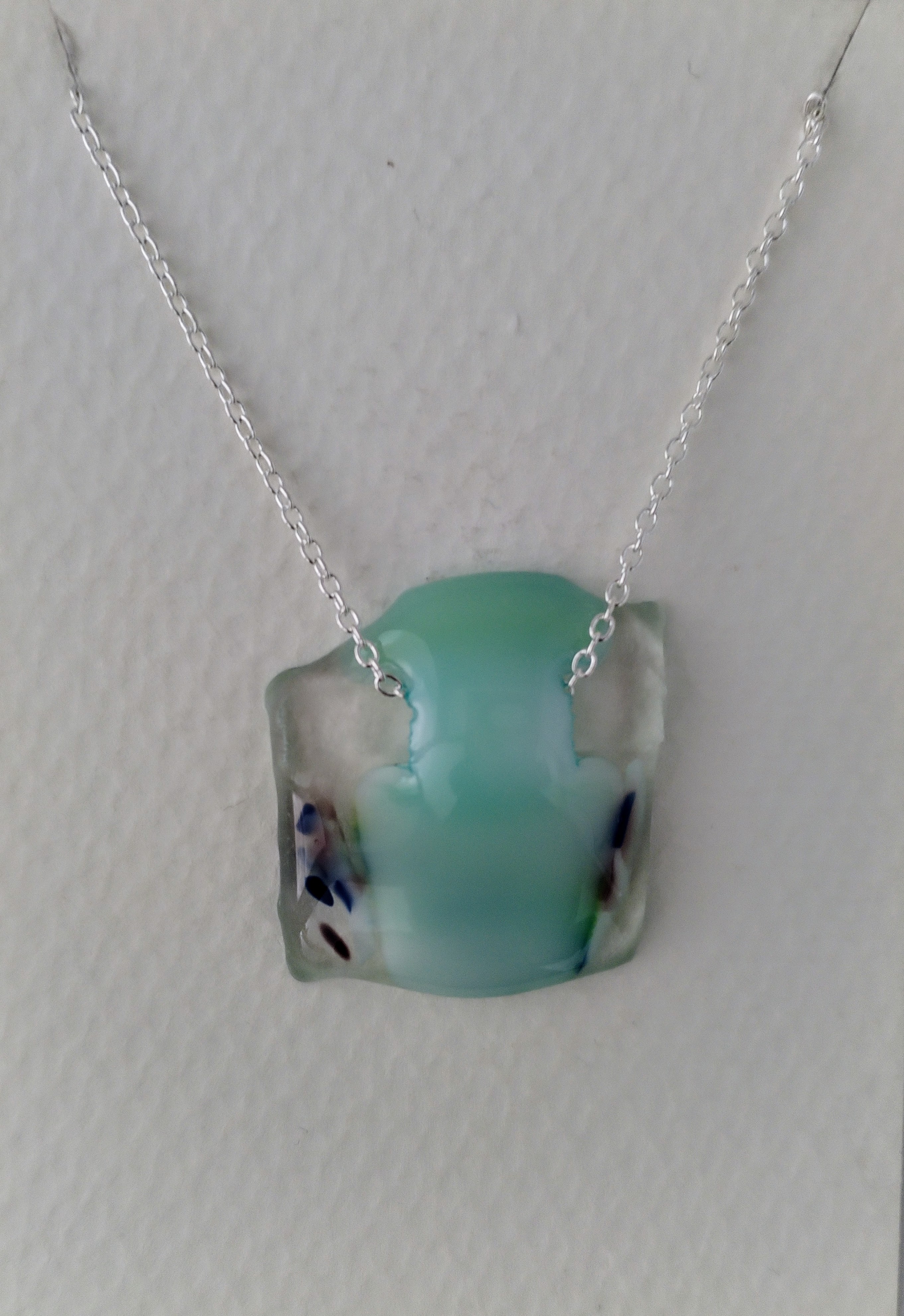 Joyería / Dije de vidrio fusionado