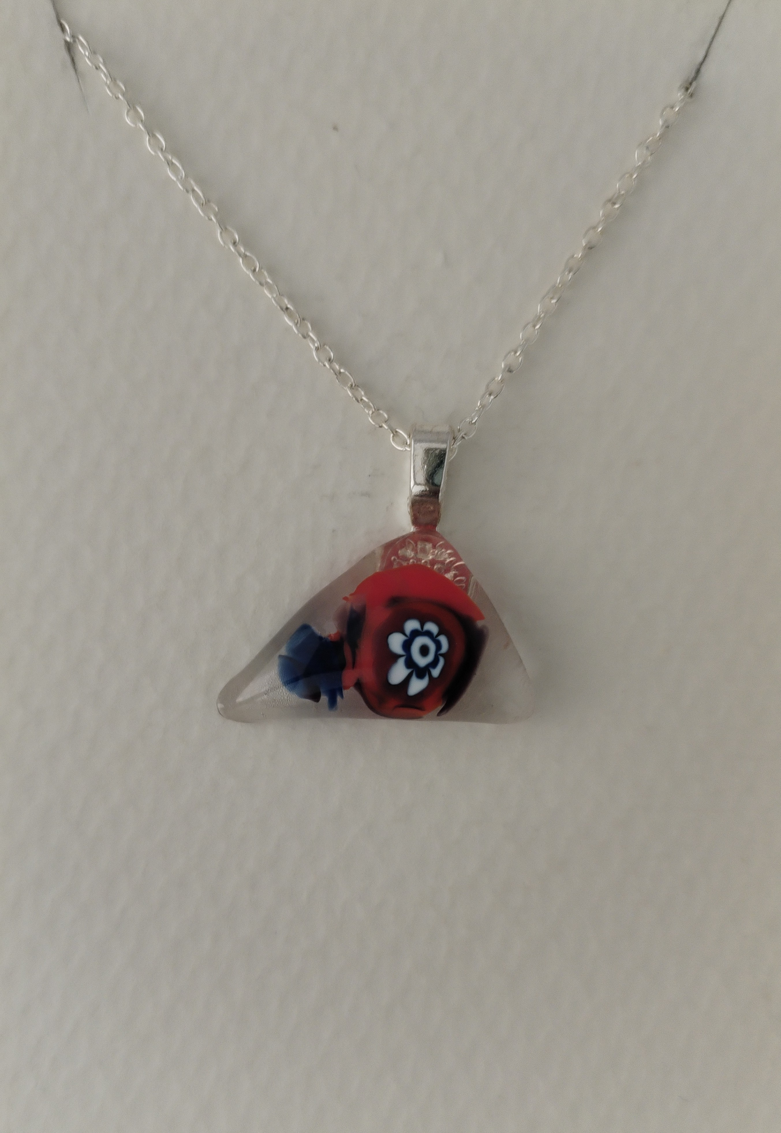 Joyería / Dije de vidrio fusionado