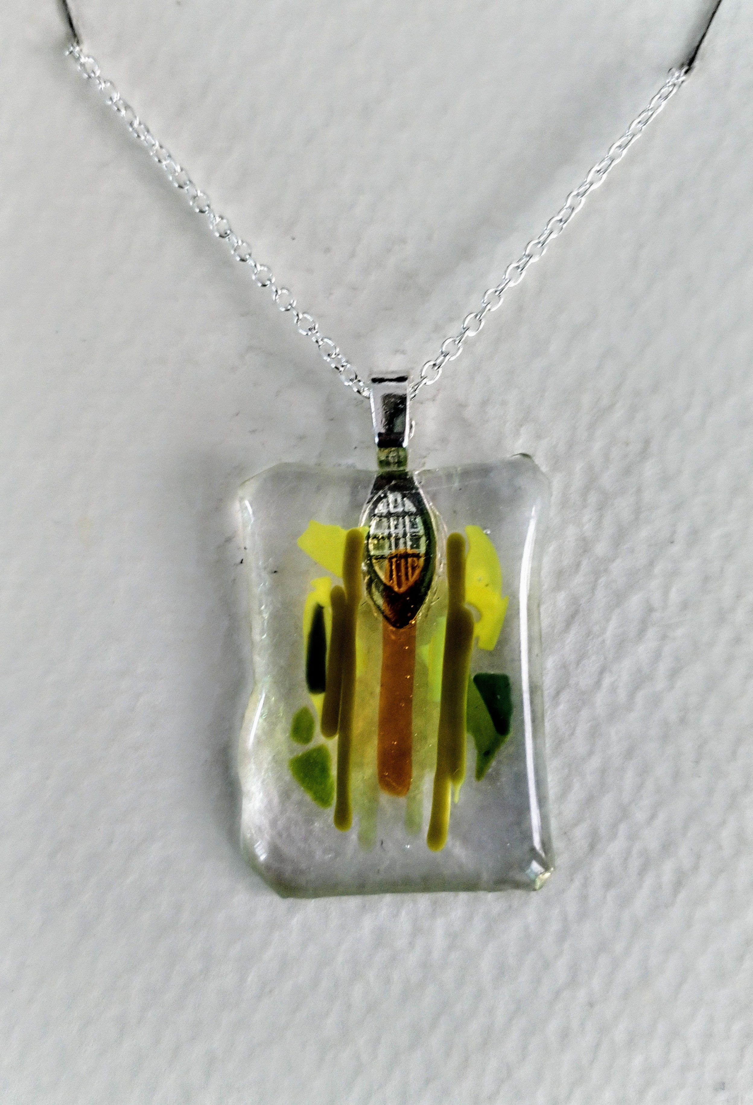 Joyería / Dije de vidrio fusionado