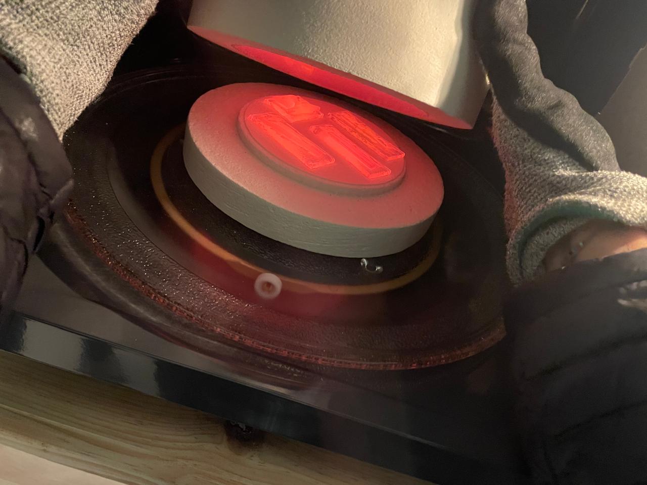 Joyería / Dije de vidrio fusionado