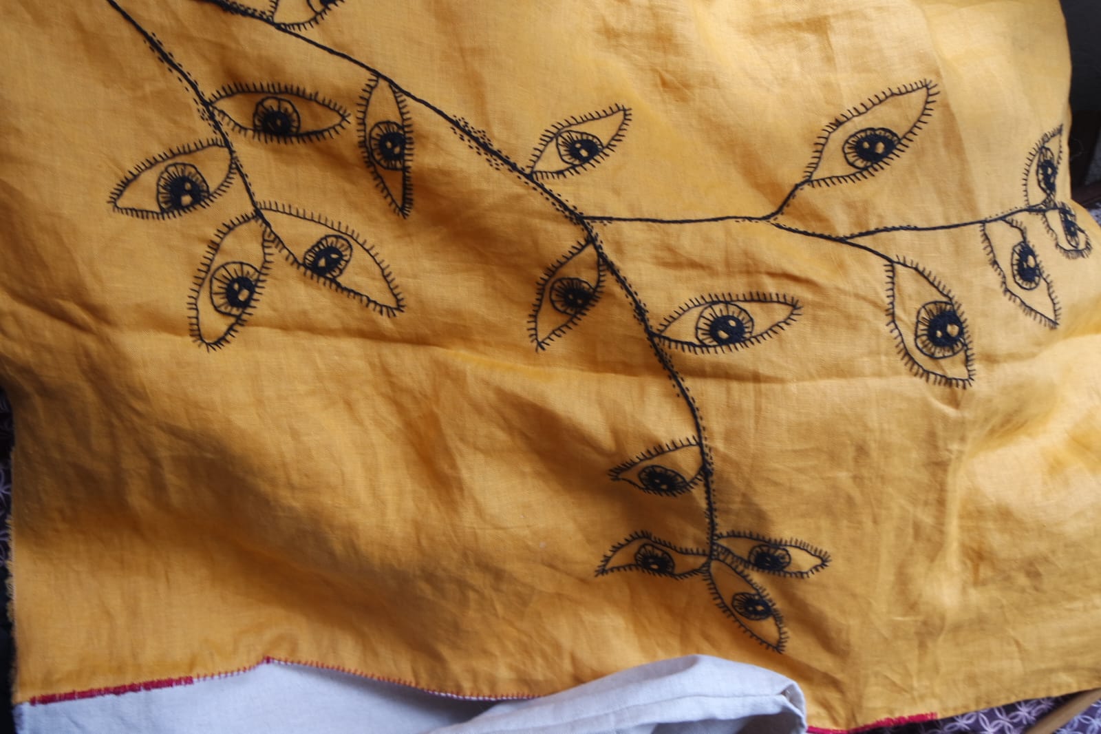 Expresión en bordado