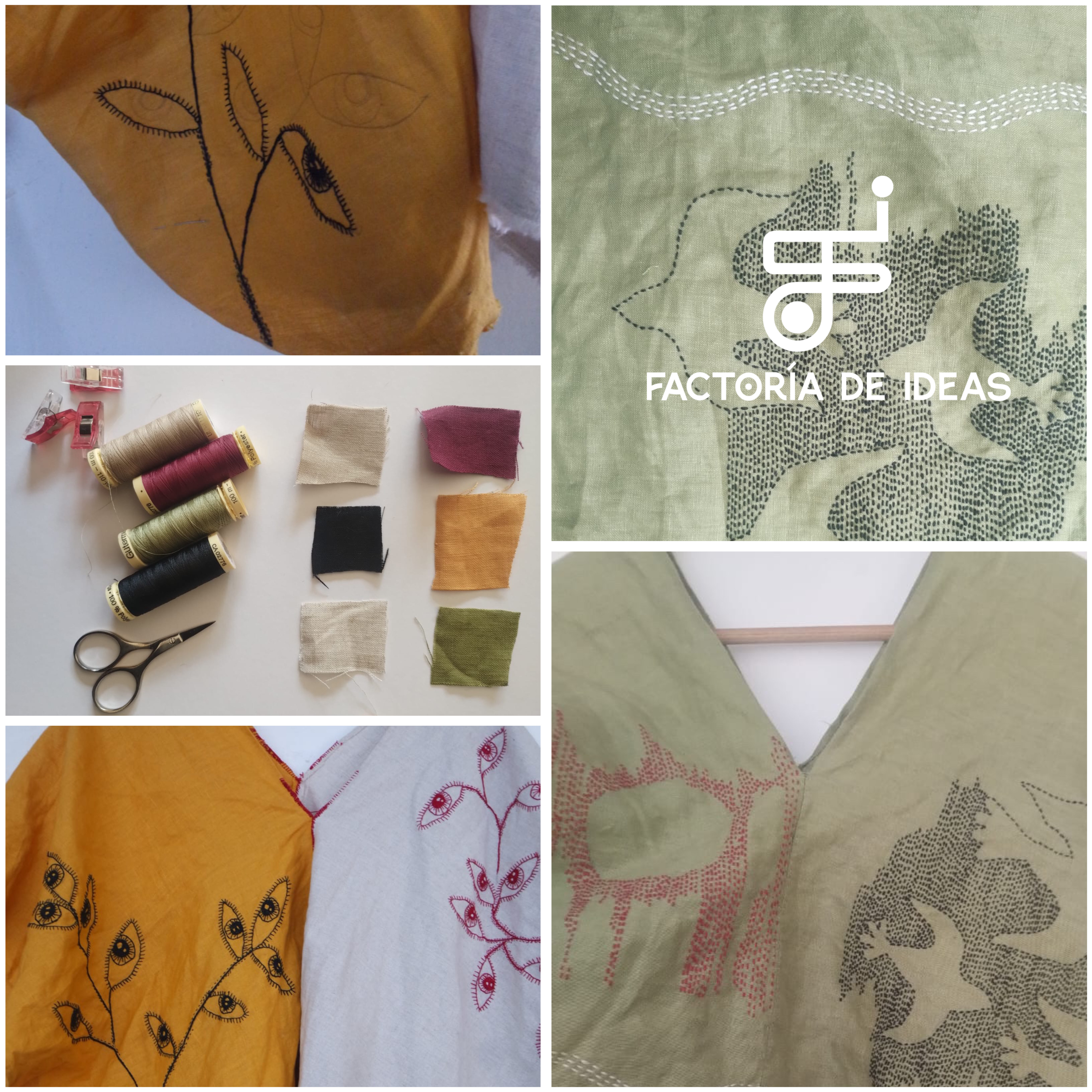 Expresión en bordado