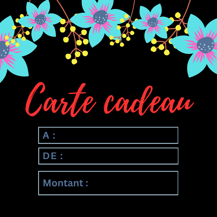 Carte cadeau - les accompagnements de Zozonne