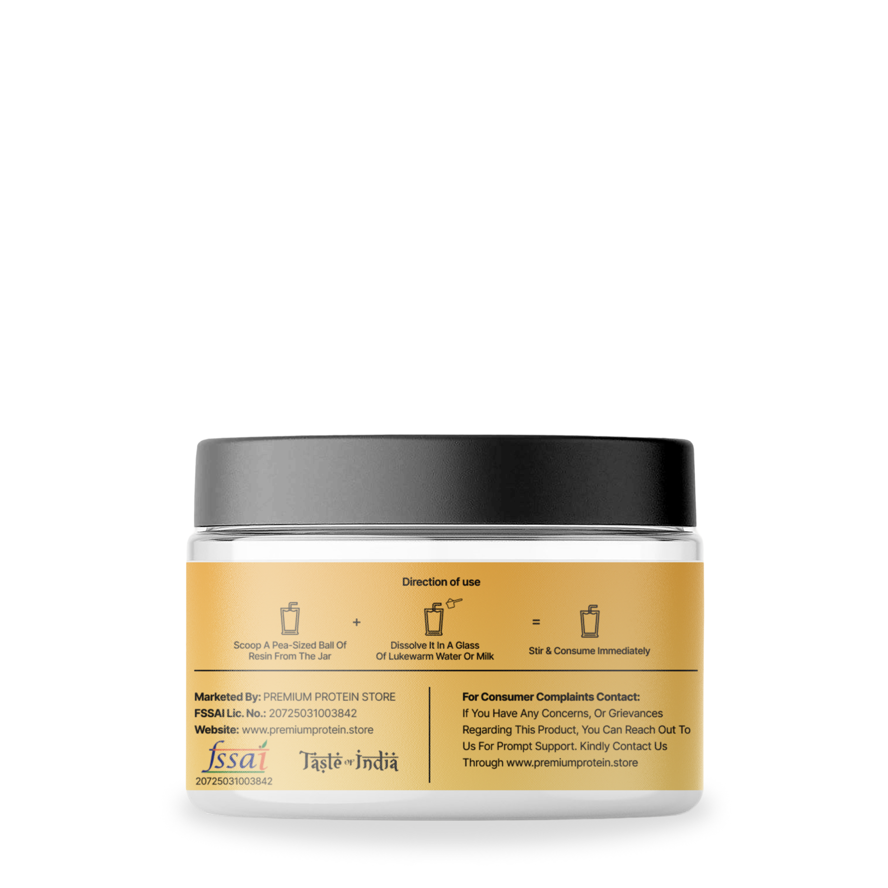 Pure Himalayan Shilajit Resin | Energy, Vitality & Stamina Booster | 85+ Trace Minerals | Natural Testosterone Support – 50g