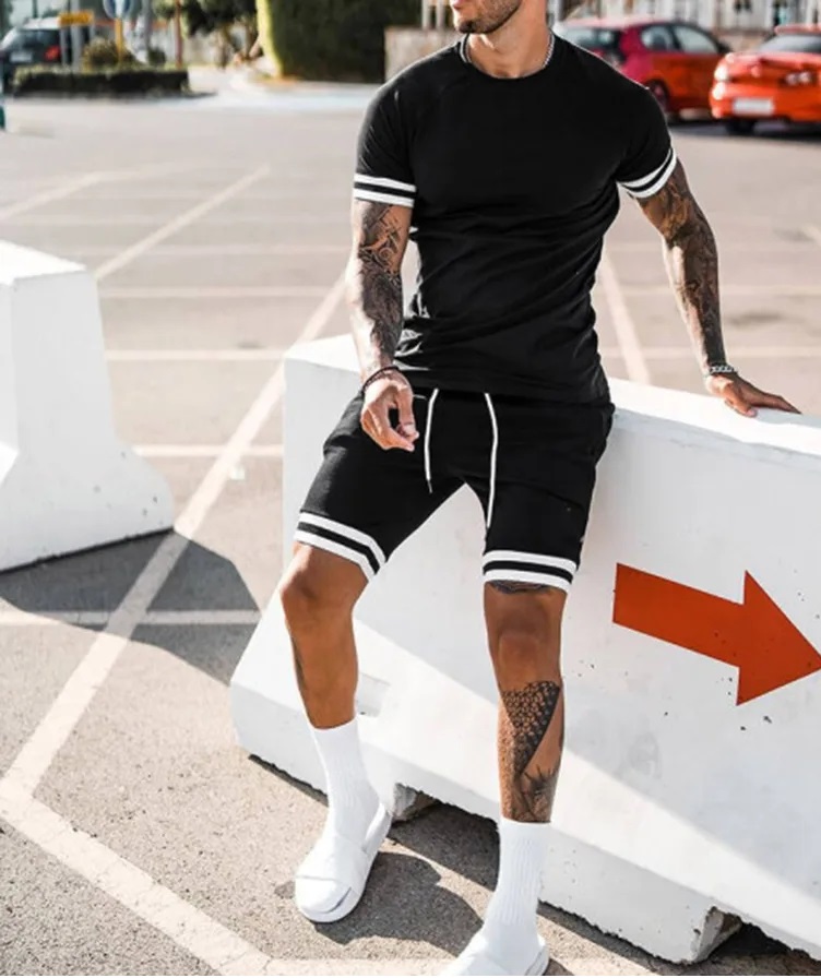 Conjunto Casual Style con tejidos - Slim fit 