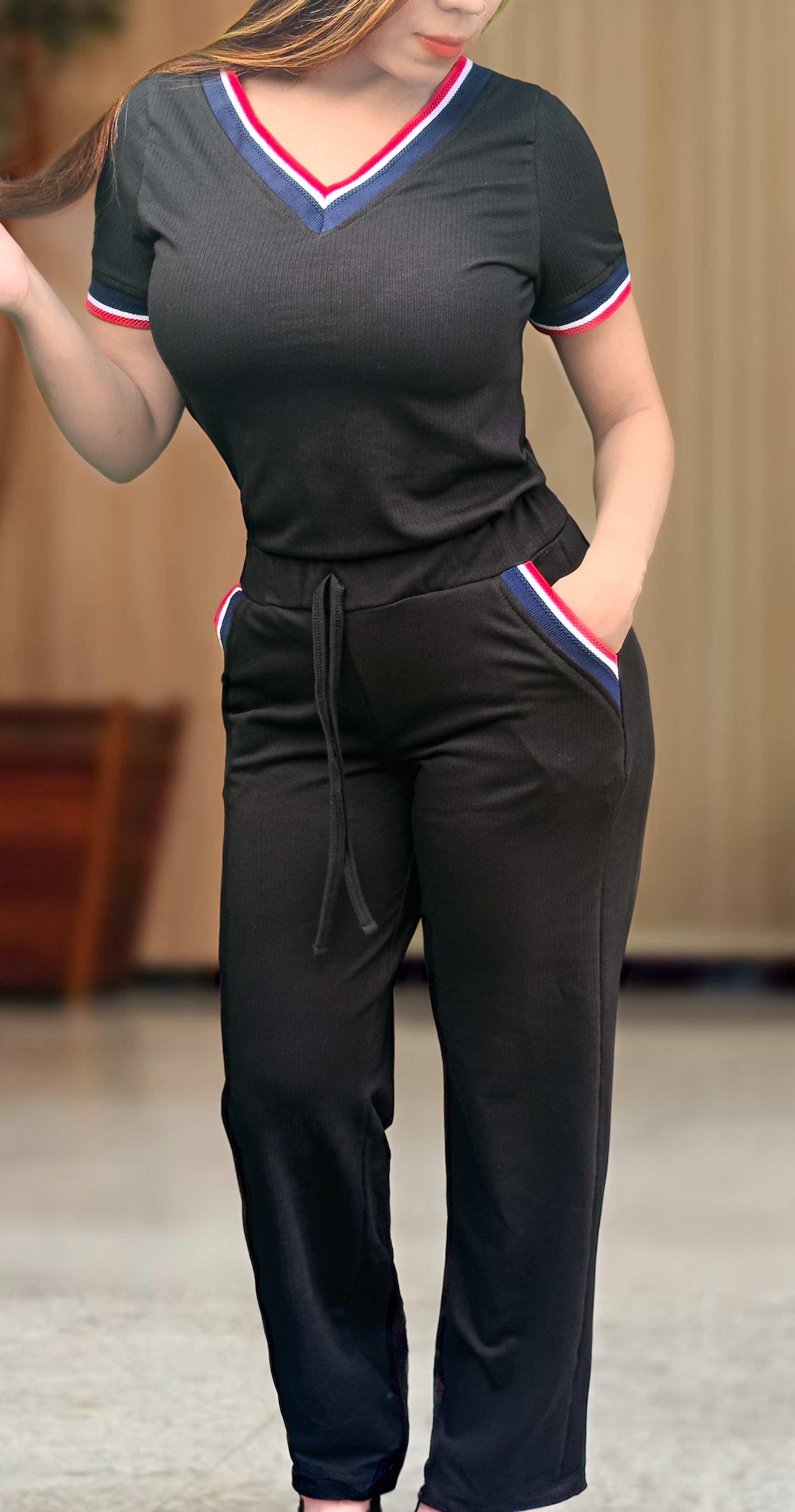 Conjunto Casual Dama con Tejido de alta calidad 