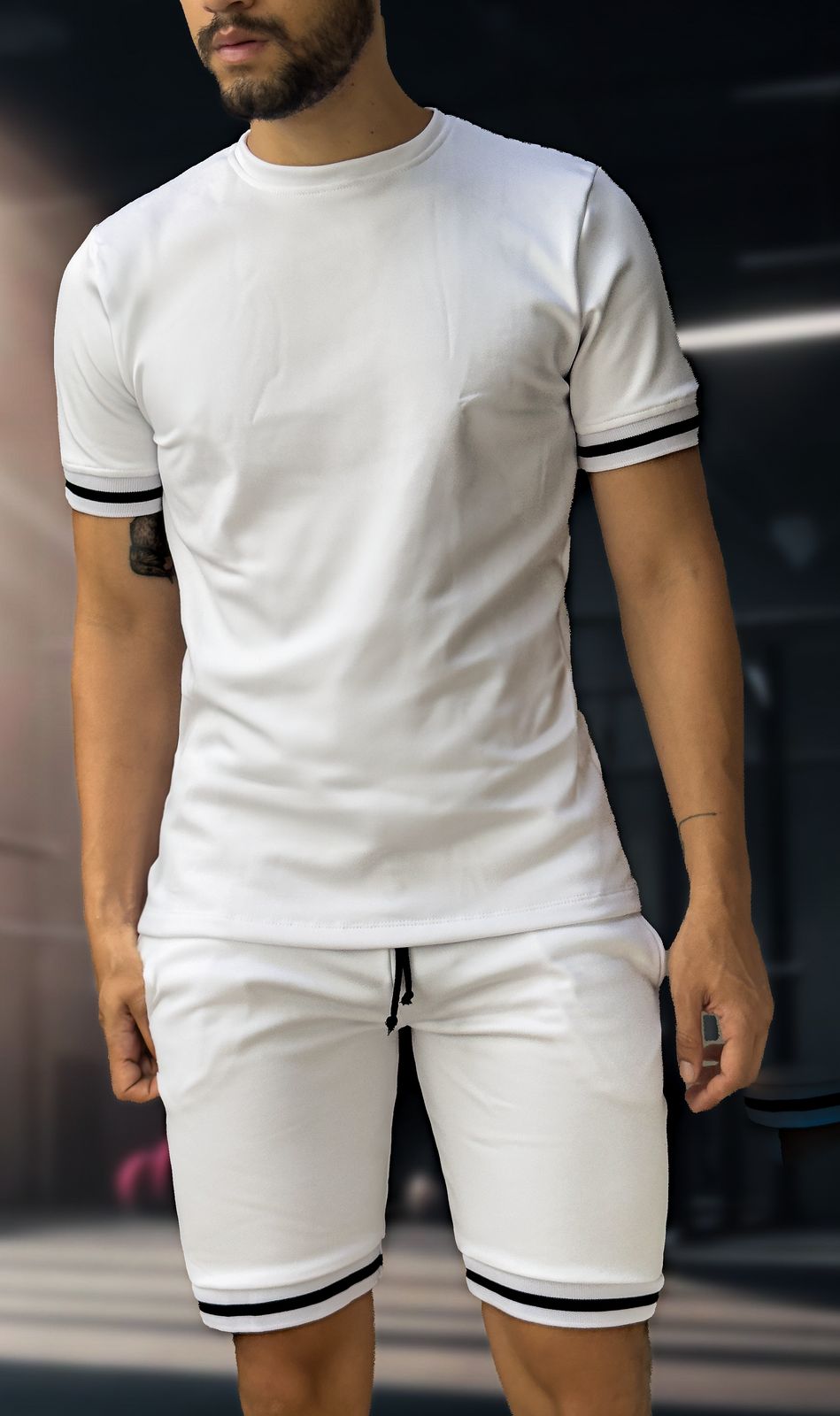 Conjunto Casual Style con tejidos - Slim fit 